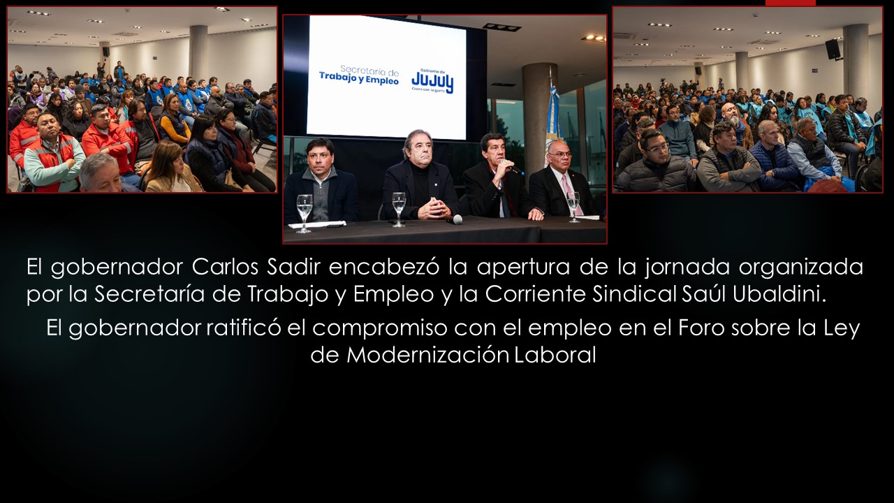 Foro sobre la Ley de Modernización Laboral